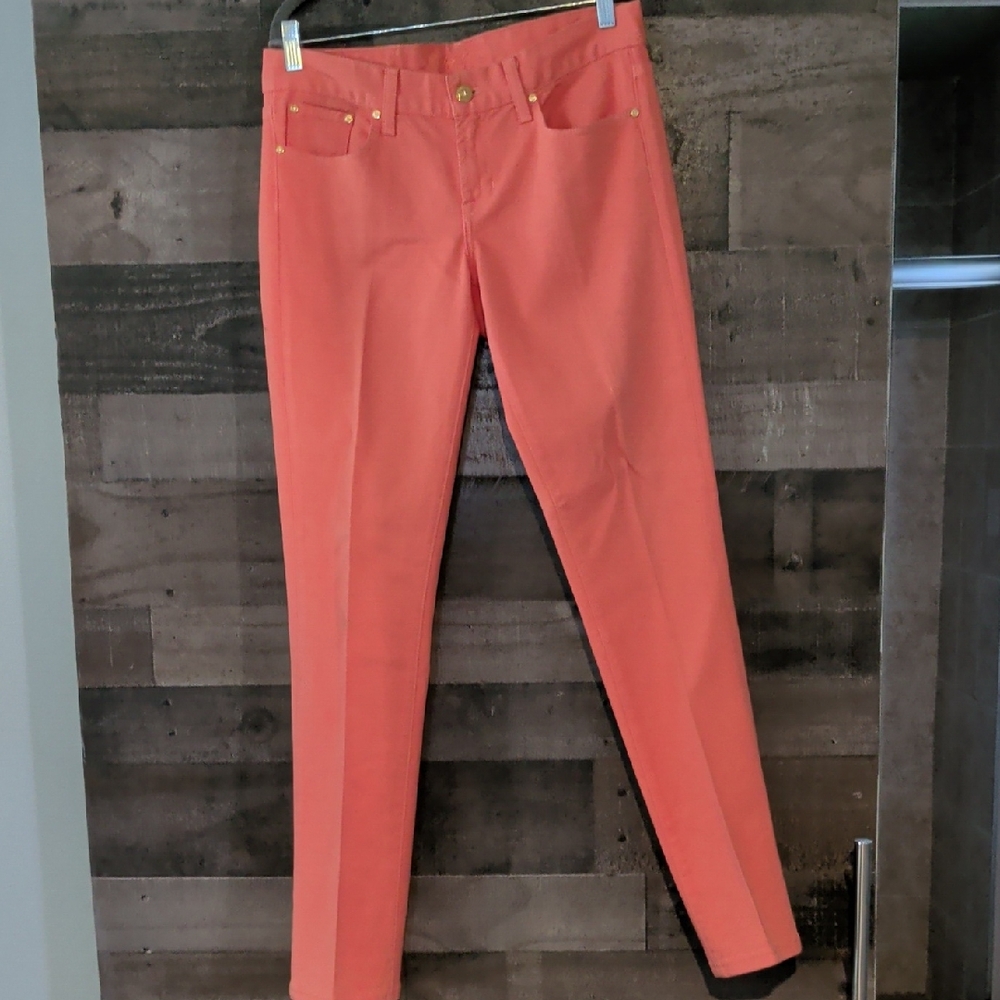 Ralph Lauren Coral Straight Leg Jeans Never Worn